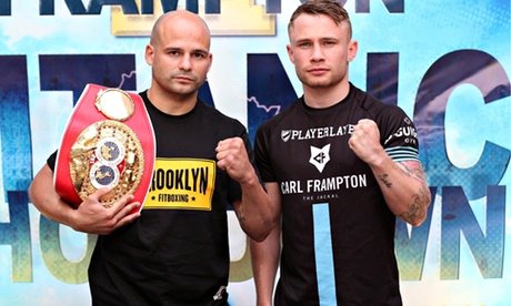 Carl Frampton tells Kiko Martínez to expect febrile Belfast atmosphere