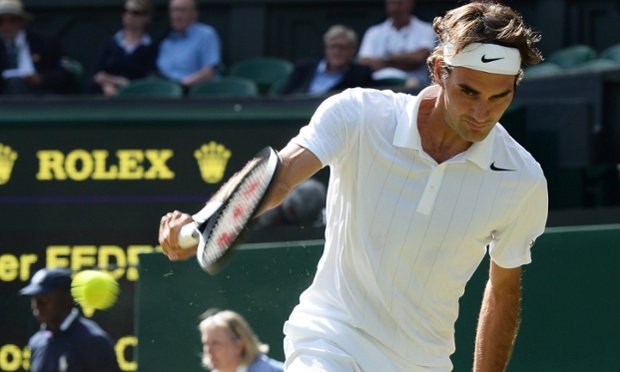 Roger Federer beats Milos Raonic to set up Wimbledon final against Djokovic