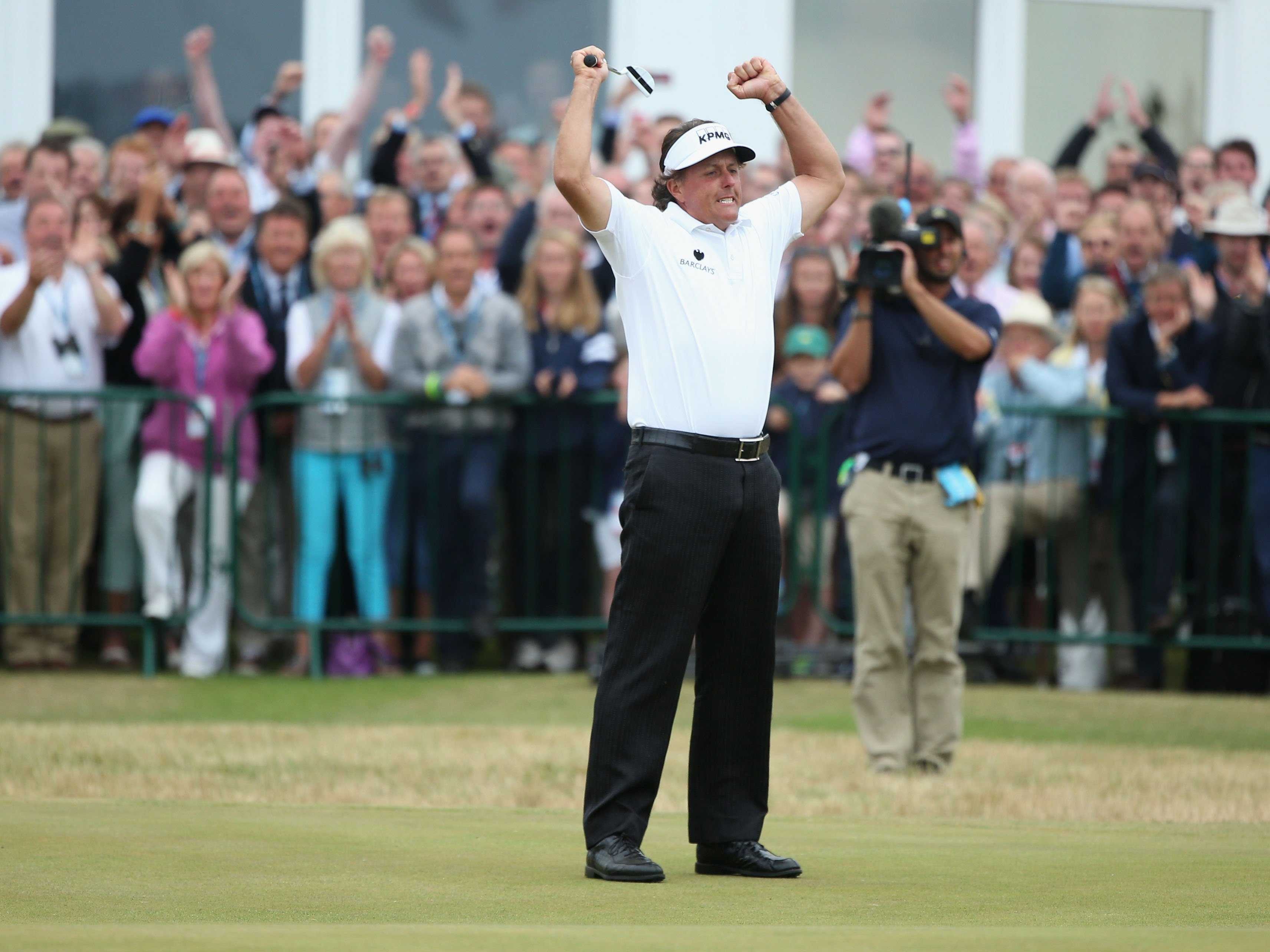 Phil Mickelson: It’s a lot easier to win the Open a second time