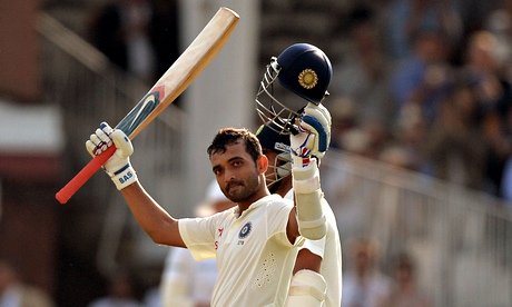 Ajinkya Rahane takes lead role for India after England fluff their lines