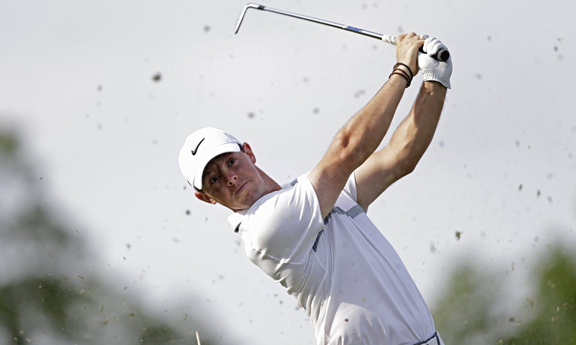 Rory McIlroy well placed at Wells Fargo Championship despite late blunders 