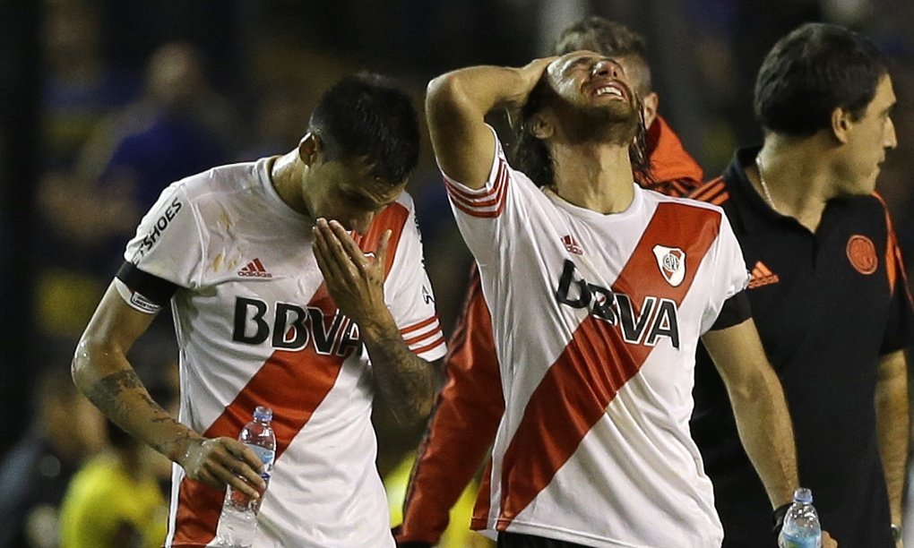River Plate players taken to hospital after ‘tear gas attack’ by Boca Juniors fans 