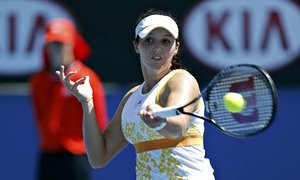 Laura Robson makes comeback in Eastbourne after 17 months out