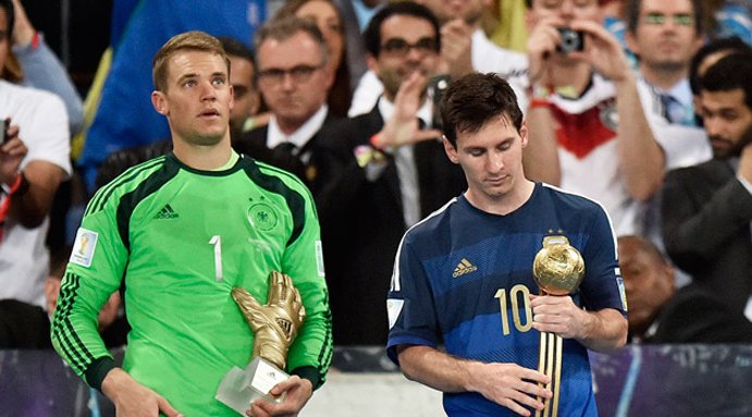 Lionel Messi wins Golden Ball award for best player of World Cup