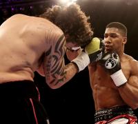 Anthony Joshua beats Raphael Zumbano Love with quick knockout